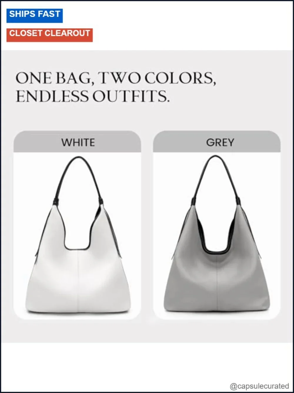 Genuine Leather Slouchy Hobo Purse for Women, Casual Tassel Handbag